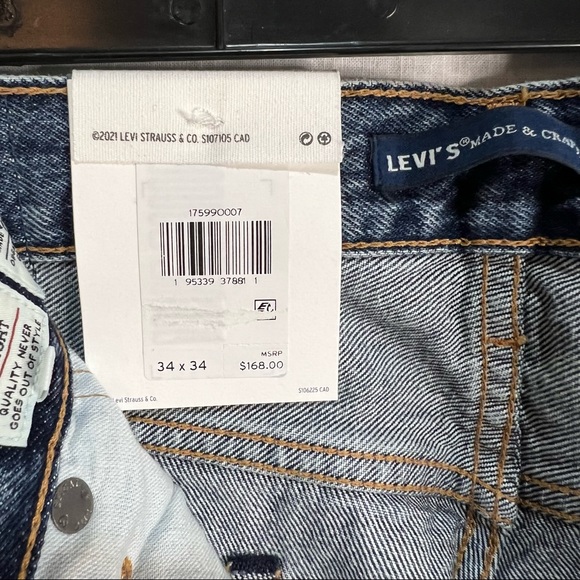Levi’s Made & Crafted 551Z Authentic Straight Fit Jean In Pacific Crest - Picture 6 of 10